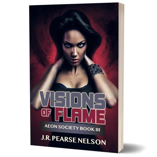 Visions of Flame fantasy romance author J.R. Pearse Nelson