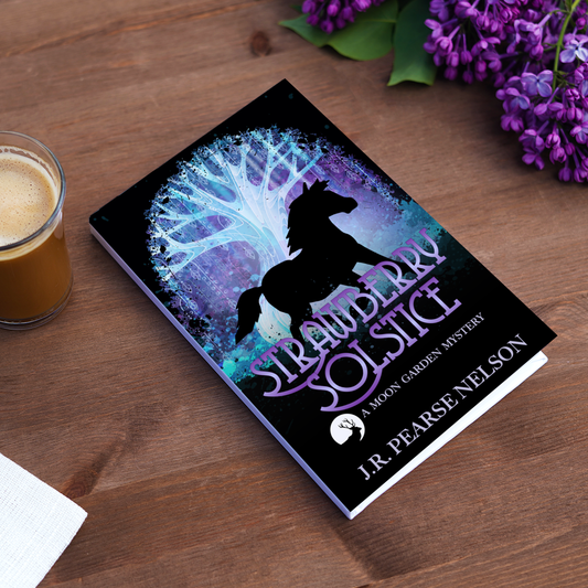 STRAWBERRY SOLSTICE, MOON GARDEN MYSTERIES #6, PAPERBACK