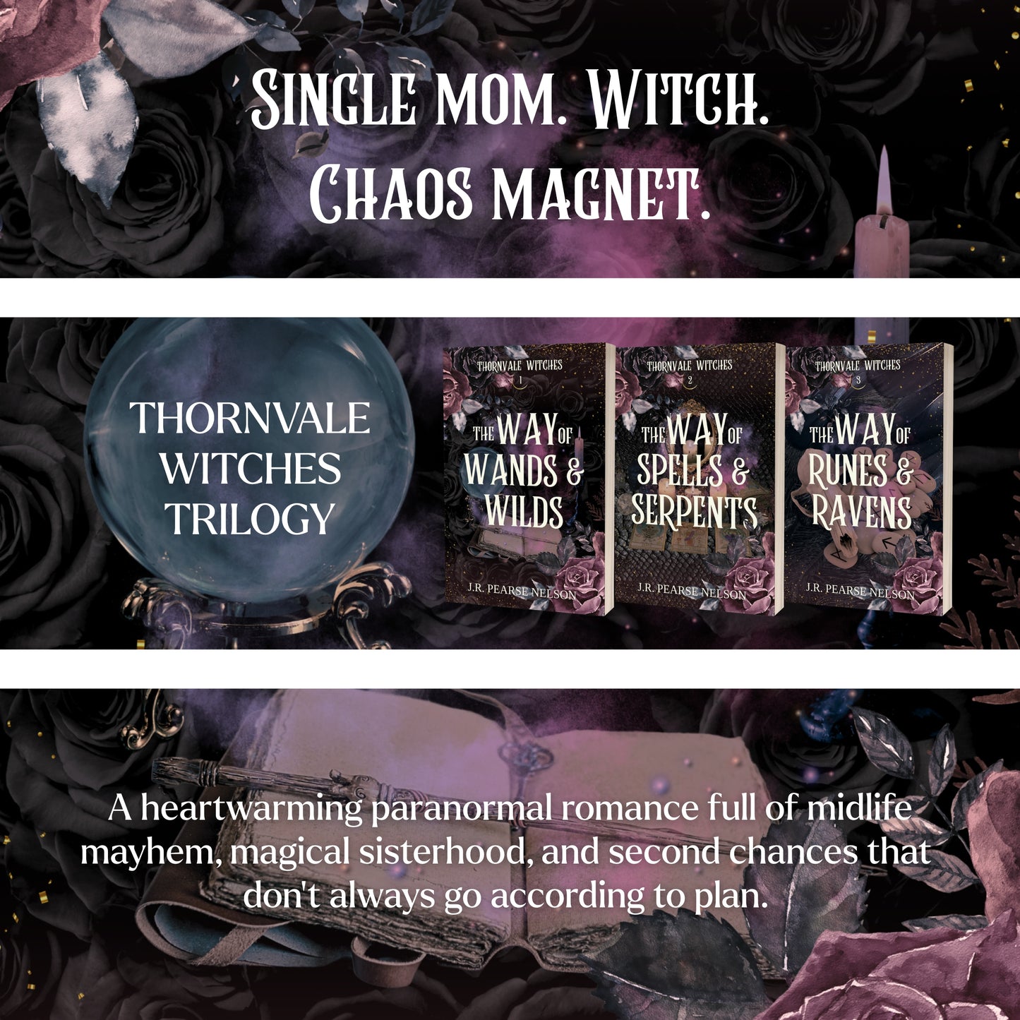 THE WAY OF RUNES AND RAVENS, THORNVALE WITCHES #3, EBOOK