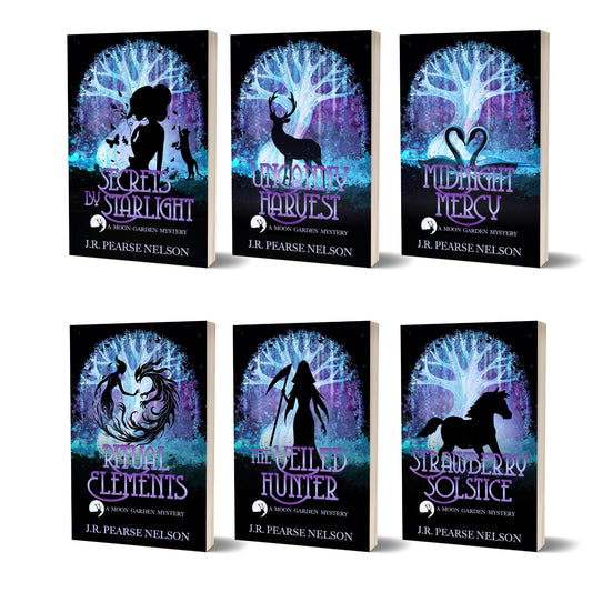 MOON GARDEN MYSTERIES BUNDLE: BOOKS 1-6 PAPERBACKS